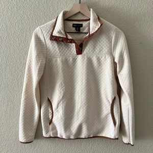 Jones New York Quilted Pullover Size S